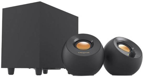 Creative Pebble Plus 2.1 PC reproduktory kabelový 8 W černá
