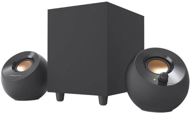 Creative Pebble Plus 2.1 PC reproduktory kabelový 8 W černá-1