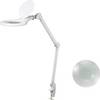 TOOLCRAFT 2181343 Lupa se SMD LED osvětlením, 127 mm, 8 W, 8D, 3x zvětšení=1.75 x, 3 x 12.7 cm Třída energetické účinnosti 2021 G (A - G)