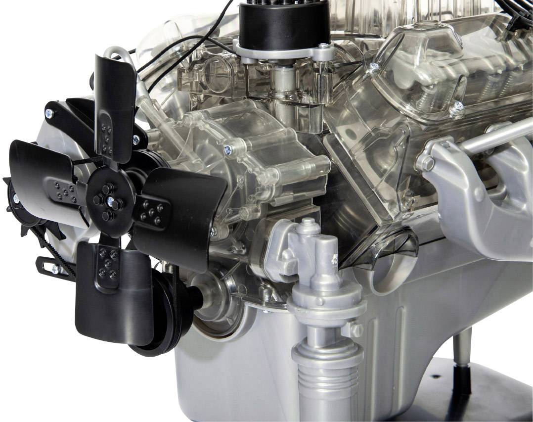 FRANZIS Ford Mustang V8-Motor Motor Ford Mustang V8 stavebnice od 14 let-2
