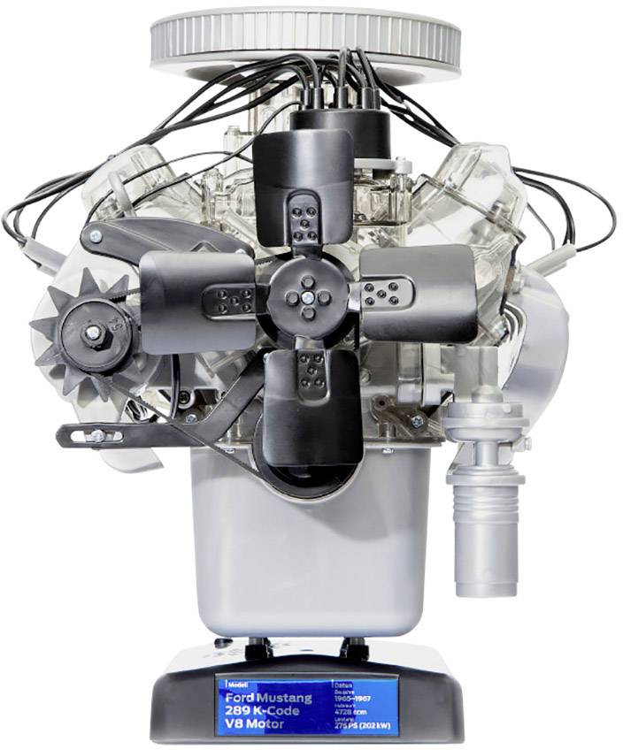 FRANZIS Ford Mustang V8-Motor Motor Ford Mustang V8 stavebnice od 14 let-4