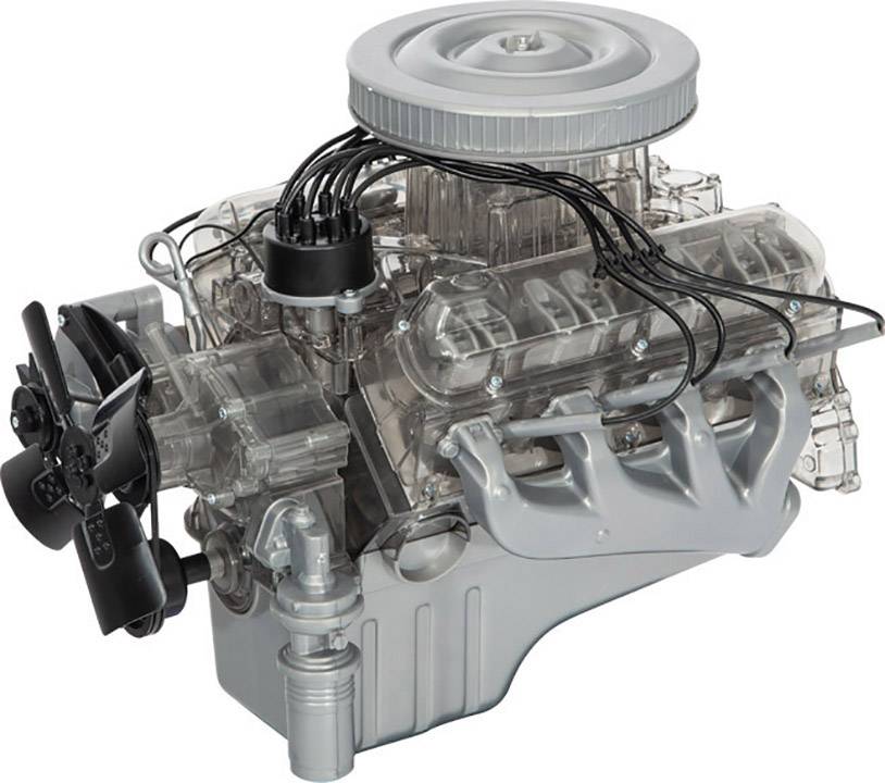FRANZIS Ford Mustang V8-Motor Motor Ford Mustang V8 stavebnice od 14 let-6