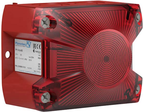 Pfannenberg bleskovka  PY X-S-05 24 DC RD 21510805000 červená červená  24 V/DC