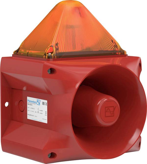 Pfannenberg opticko-akustický vysílač  PA X 20-15 230 AC AM oranžová  230 V/AC 120 dB