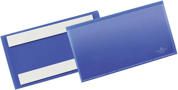 Durable 176207 kapsa na etikety samolepící modrá (š x v x h) 163 x 67 x 1.7 mm