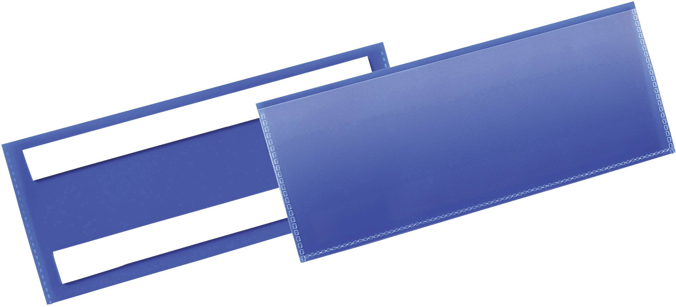 Durable 179407 kapsa na etikety samolepící tmavě modrá (š x v x h) 223 x 81.5 x 1.7 mm