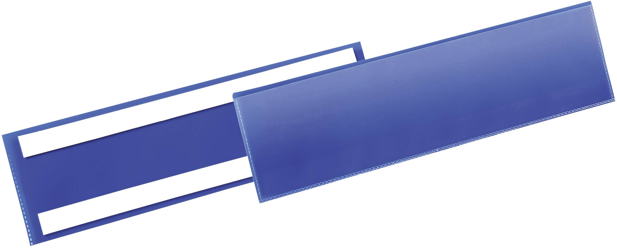 Durable 179607 kapsa na etikety samolepící tmavě modrá (š x v x h) 311 x 81.5 x 1.7 mm