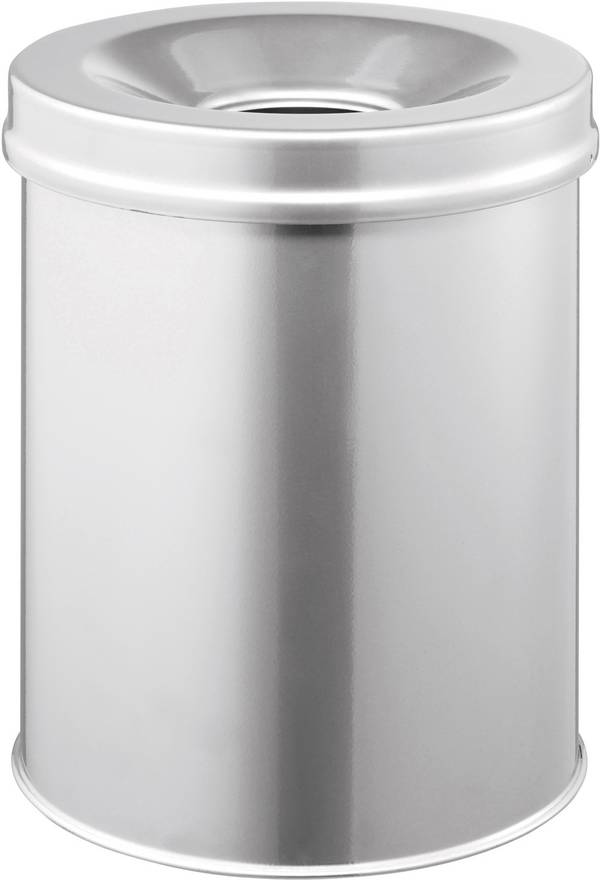 Durable SAFE rund 15 330523  odpadkový koš 15 l (Ø x v) 260 mm x 357 mm ocel stříbrná 1 ks