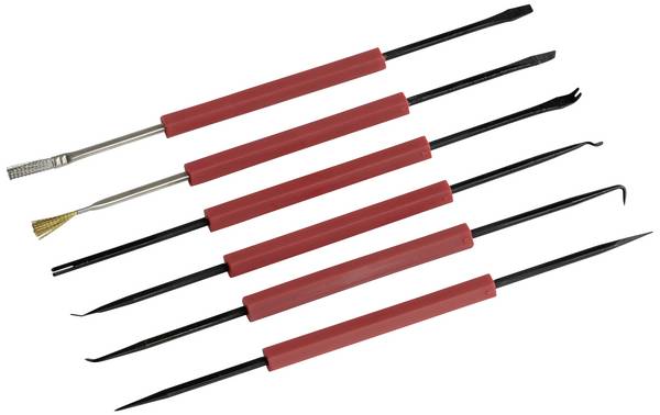 TOOLCRAFT LNS-151 nástroje pro DPS 6dílná (d x š) 180 mm x 10 mm 1 sada