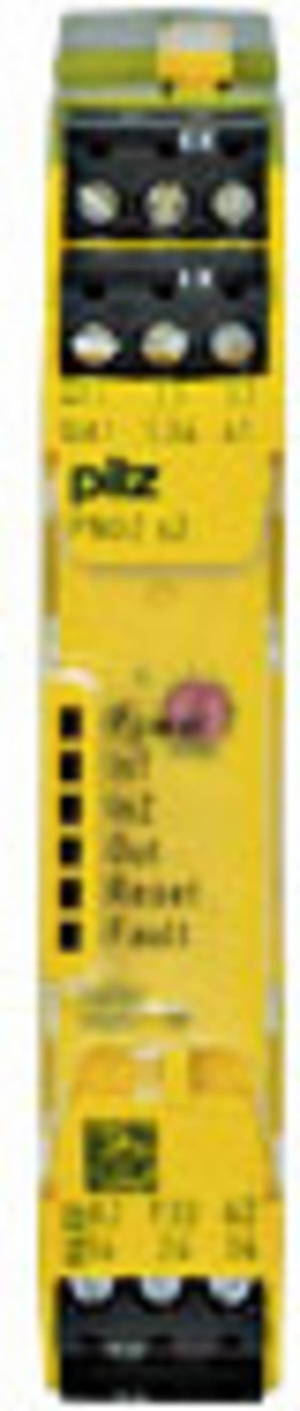 PILZ PNOZ s2 24VDC 3 n/o 1 n/c bezpečnostní relé, 24 V/DC, 3 spínací kontakty, 1 rozpínací kontakt, (š x v x h) 17.5 x 98 x 120 mm, 750102, 1 ks