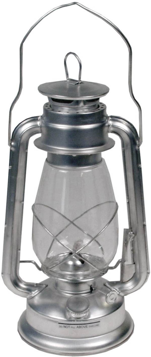 MFH - Military & Adventure Zink petrolejová lampa  stříbrná   1 ks