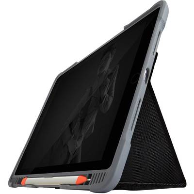 Tablet v robustním obalu je umístěn na výšku. Pero je připevněno dole na zařízení.
