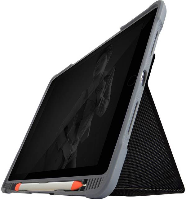 STM Goods Dux Plus Duo obal na tablet Apple iPad 10.2" (Gen.9, 2021), iPad 10.2" (Gen.8, 2020), iPad 10.2" (Gen.7, 2019) 25,9 cm (10,2") Pouzdro do terénu černá, transparentní