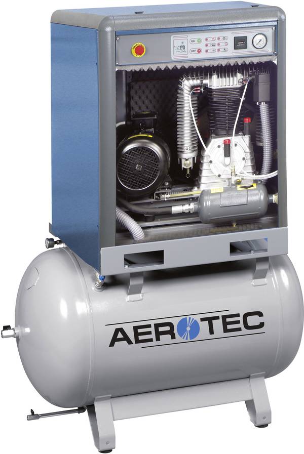 Aerotec pístový kompresor Silent PRO K-AK50-15 - 270 270 l 15 bar