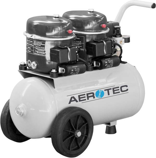 Aerotec kompresor pro airbrush Silent TWINPAINT 100/24 24 l 8 bar