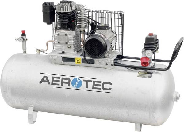 Aerotec pístový kompresor 550-200 Z PRO 200 l 10 bar