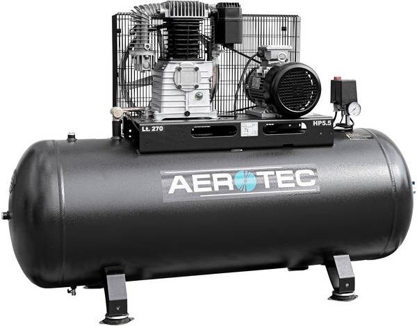 Aerotec pístový kompresor 650-270 PRO-10 270 l 10 bar