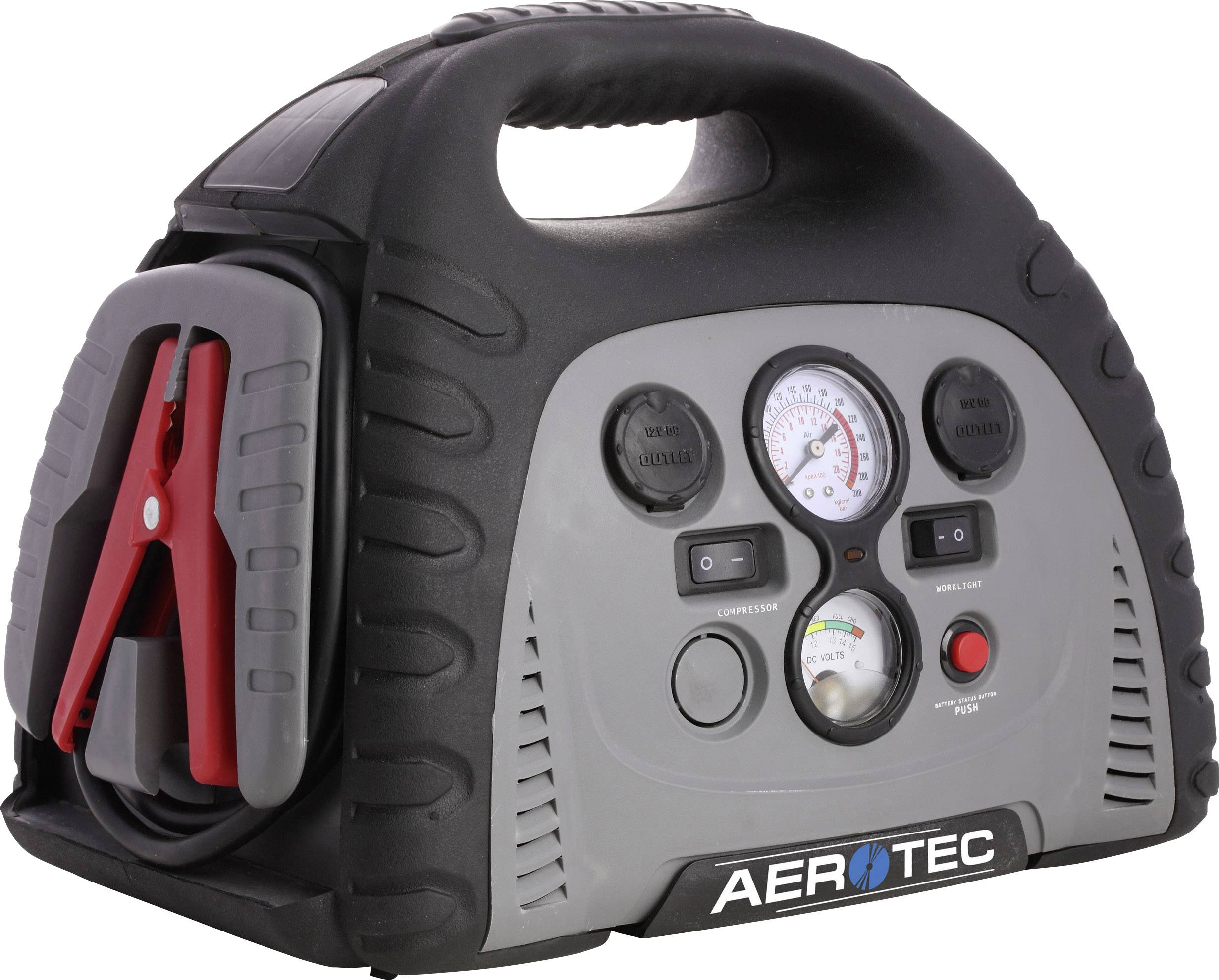Aerotec systém pro rychlé startování auta AEROmobile, 69010001, max. startovací proud 400 A, 2x výstup 12 V, 2x USB kone-0