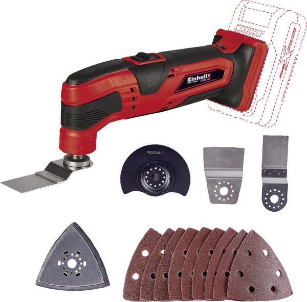 Einhell TC-MG 18 Li-Solo Power X-Change 4465170 akumulátorový multifunkční nástroj