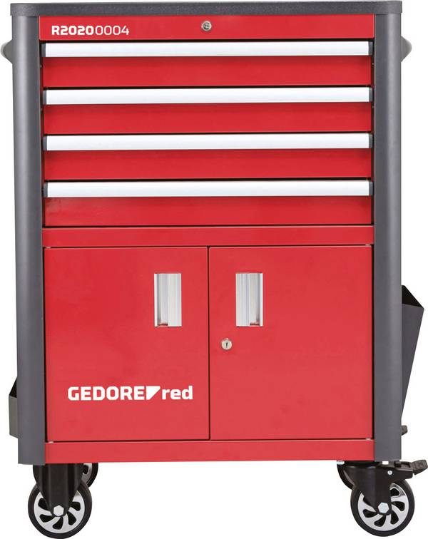 Gedore RED 3301688 dílenský vozík plast ABS , ocelový plech Barva: červená