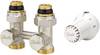 Danfoss RAS-CK + RLV-KS - 1/2 STRAIGHT - Warranty: 24M sada termostatické hlavice, 013G6533, mechanický, 8 do 28 °C