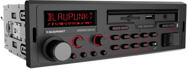 Blaupunkt Bremen SQR 46 DAB autorádio DAB+ tuner, Bluetooth® handsfree zařízení, retro design