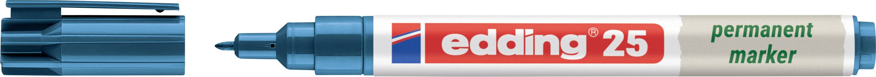 Edding e-25 EcoLine 4-25003 permanentní popisovač modrá Vodotěsné: Ano