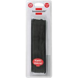 Kabelový manažer na suchý zip Brennenstuhl (d x š) 200 mm x 12 mm, černá, 1 ks
