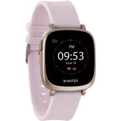 X-WATCH Ive XW Fit chytré hodinky 33 mm růžová