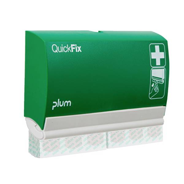 PLUM QUICKFIX® ALOE VERA 5506 zásobník náplastí (d x š x v) 232.5 x 232 x 133 mm vč. nástěnného držáku
