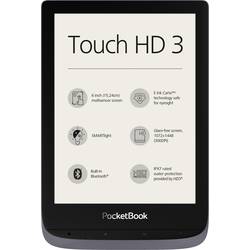 PocketBook Touch HD 3 metallic grey Čtečka e-knih 15.2 cm (6 palec) šedá (metalíza)
