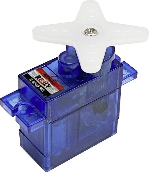 Reely micro servo S0009 MG analogové servo Materiál převodovky: kov Zásuvný systém: JR