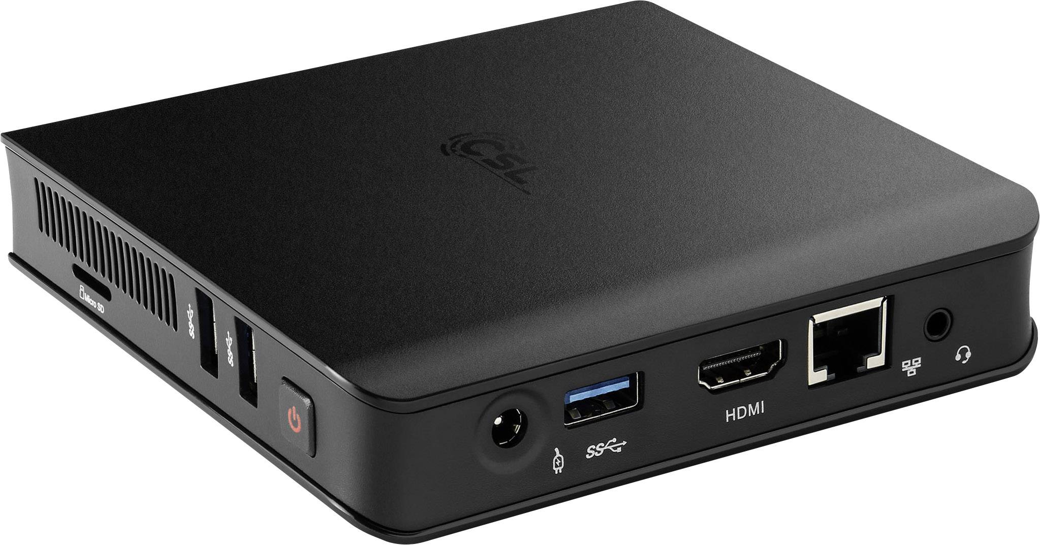 Csl Computer Mini Pc Htpc Repasovan Narrow Box Ultra Hd Compact Intel Celeron Celeron