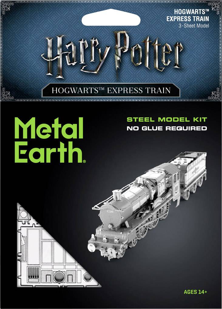 Modelářská sada Bradavického expresu z knižní série Harry Potter od Metal Earth. Nevyžaduje lepení. Vhodné pro děti od 14 let.