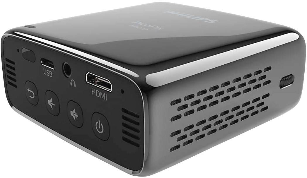 Philips Home Projector projektor PicoPix Micro DLP 854 x 480 WVGA provoz na akumulátor, integrovaný reproduktor, automat-2