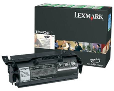 Lexmark Toner T654, T656 originál černá 36000 Seiten T654X04E