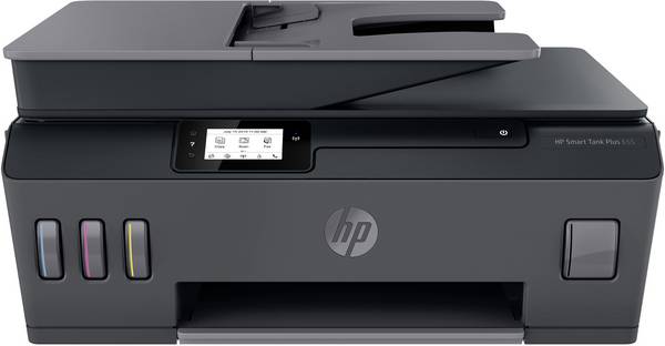 HP Smart Tank Plus 655 multifunkční tiskárna inkoustová barevná  A4 tiskárna, skener, kopírka, fax ADF, Bluetooth®, Tintentank systém, USB, Wi-Fi