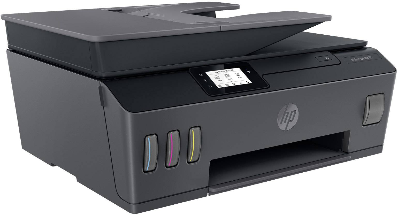 HP Smart Tank Plus 655 multifunkční tiskárna inkoustová barevná A4 tiskárna, skener, kopírka, fax ADF, Bluetooth®, Tinte-3