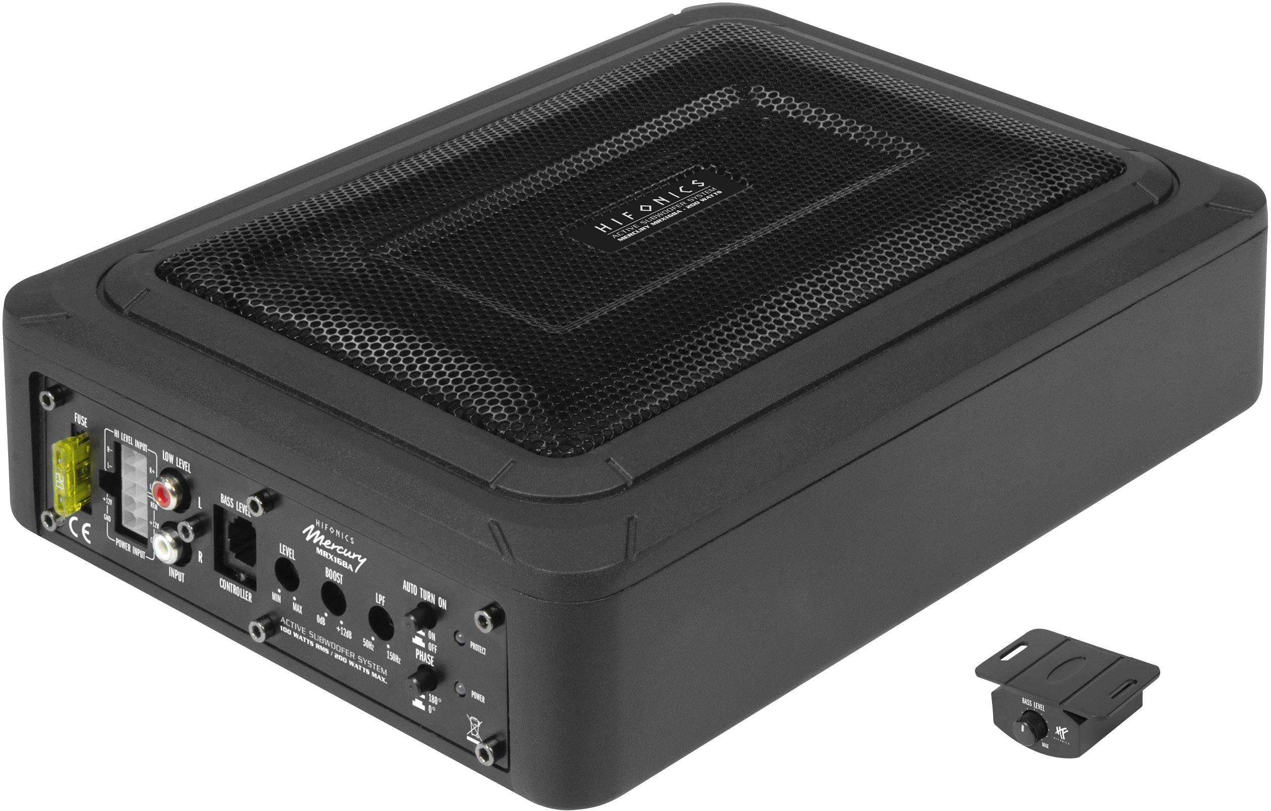 Hifonics MRX-168A aktivní subwoofer do auta 200 W