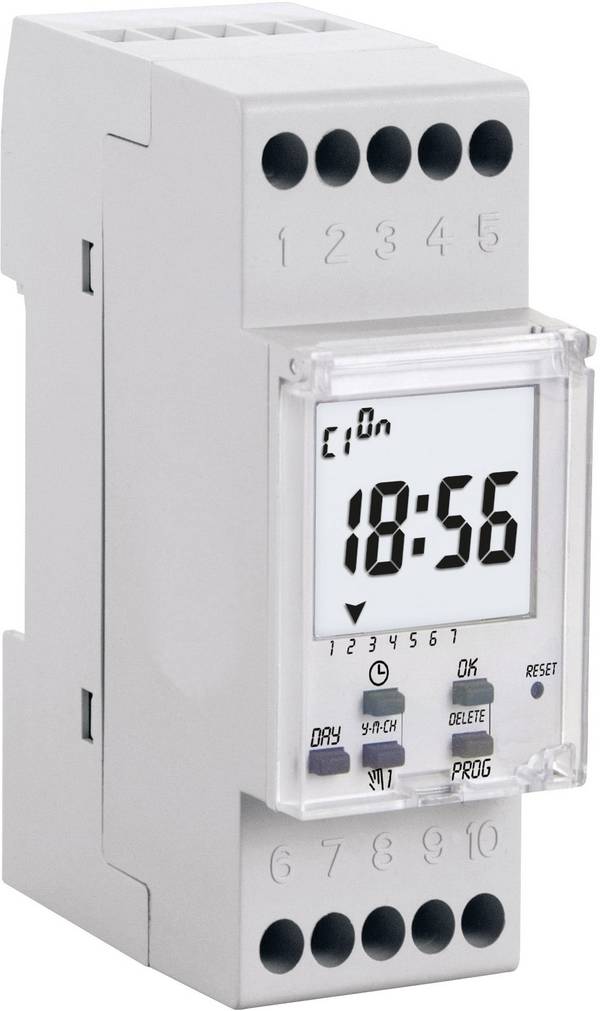 Wallair 1IO7281 časovač, digitální, týdenní program, 3500 W, IP20