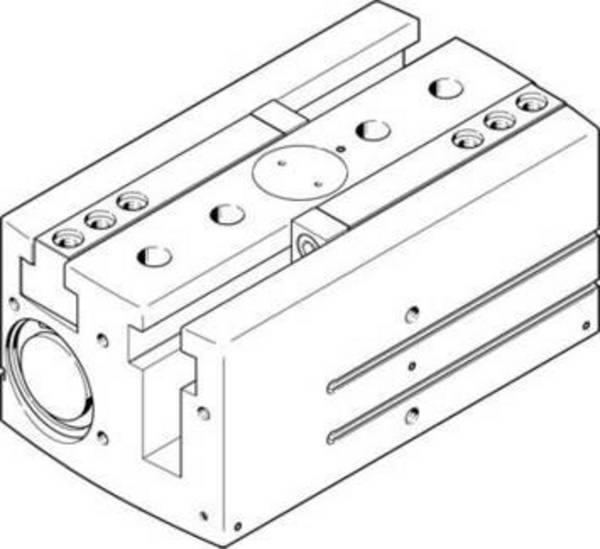 FESTO 3361493 HGPL-63-100-A-B paralelní chapač Materiál pouzdra: hliník  1 ks