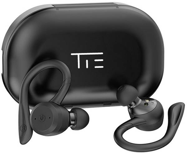 Tie Studio TBE1018  špuntová sluchátka (In Ear) Bluetooth®  černá  voděodolná, za uši sportovní