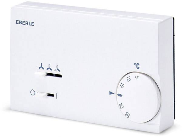 Eberle KLR-E 7011 pokojový termostat na omítku, 111771151100, 1 ks