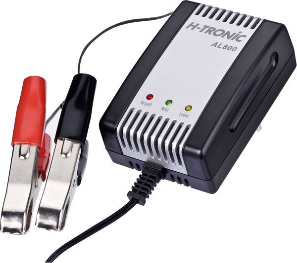 H-Tronic nabíječka olověných akumulátorů AL800 6 V, 12 V Nabíjecí proud (max.) 0.8 A