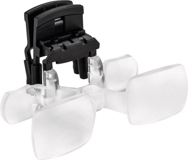 Eschenbach 162461, maxDETAIL clip brýle s lupou s klipem, zvětšení: 2 x