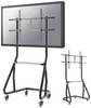 Neomounts NS-M3800BLACK TV kolečkový vozík 152,4 cm (60") - 254,0 cm (100") podlahový stojan, pevný