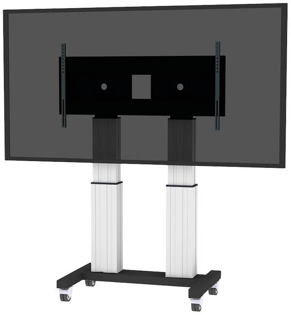 Neomounts PLASMA-M2600SILVER TV kolečkový vozík 177,8 cm (70") - 267,0 cm (105") podlahový stojan, pevný