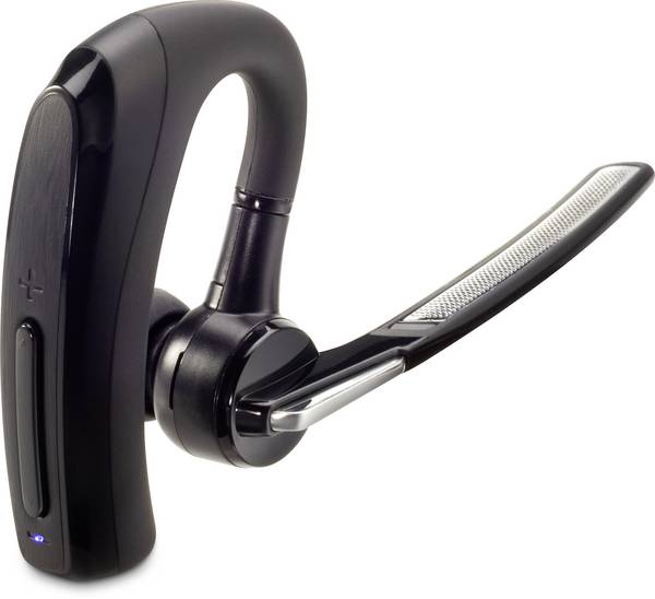 Renkforce RF-WE-500  Headset otevřená (On Ear) Bluetooth® mono černá  regulace hlasitosti mobil