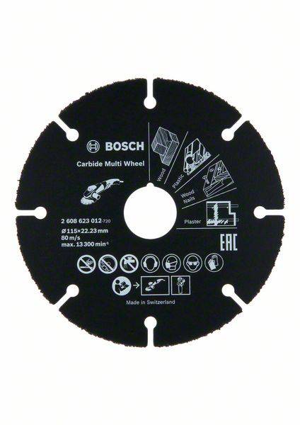 Bosch Accessories 2608623012 2608623012 řezný kotouč rovný 115 mm 1 ks