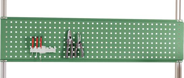 Manuflex LZ8274.6011 ESD děrovaný panel na nářadí pro UNIVERZÁLNÍ použití a CANTOLAB, užitečná výška = 300 mm. Pro šířku stolu 1750 mm  1 ks